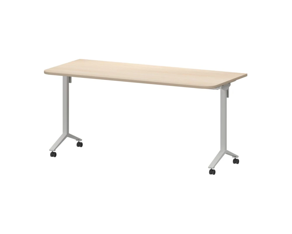 Стол мобильный складной радиусный МБ22-160.70Р 1600x700x750 Моби