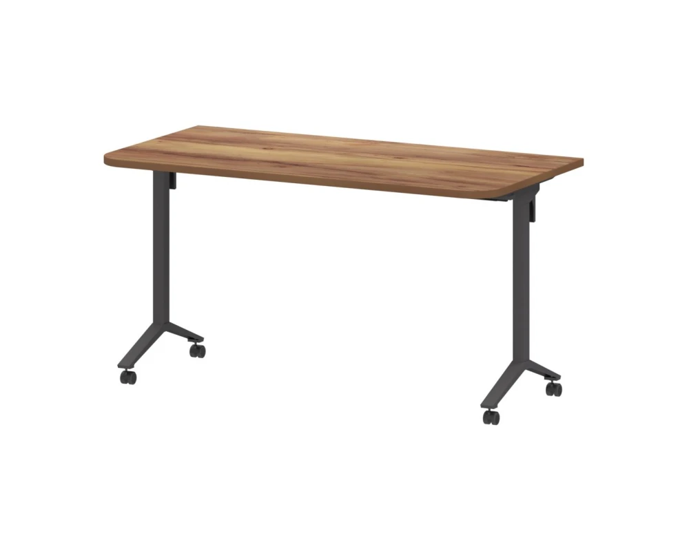 Стол мобильный складной радиусный МБ25-140.70Р 1400x700x750 Моби