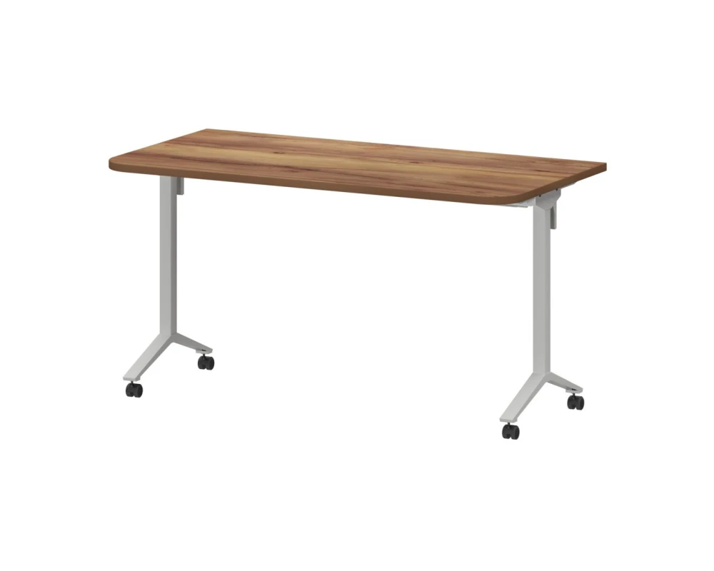 Стол мобильный складной радиусный МБ25-140.70Р 1400x700x750 Моби