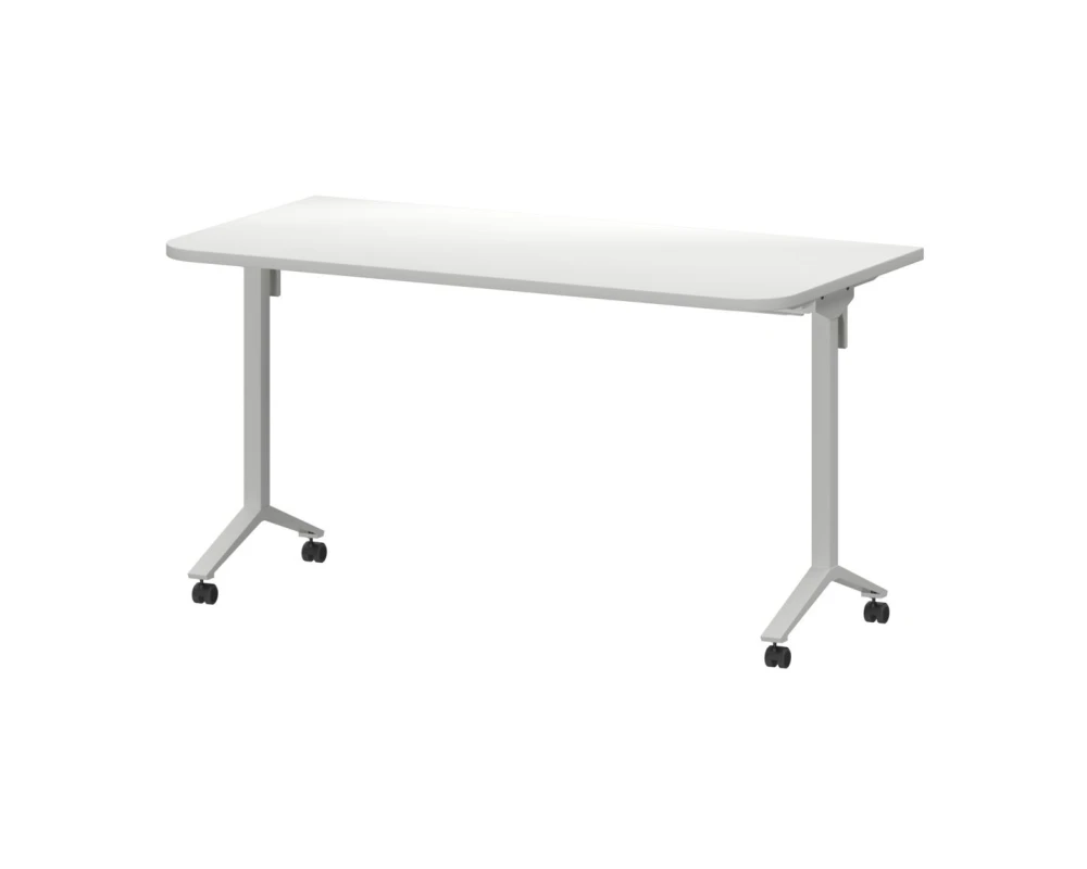 Стол мобильный складной радиусный МБ25-140.70Р 1400x700x750 Моби