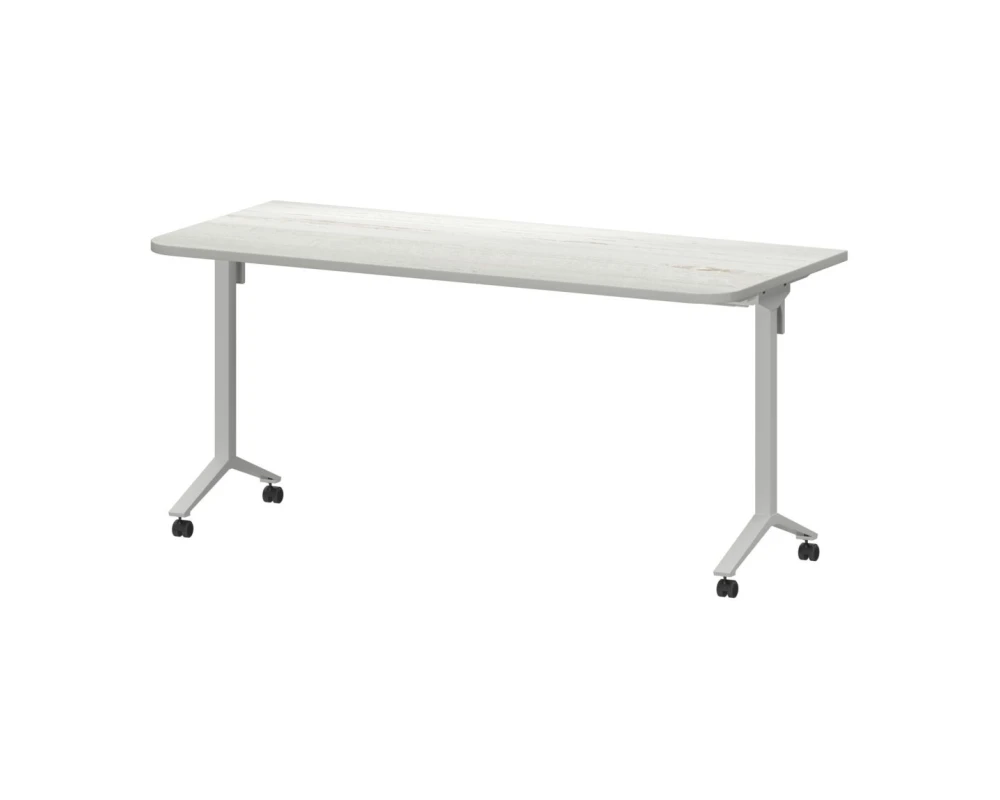 Стол мобильный складной радиусный МБ25-160.70Р 1600x700x750 Моби