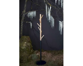 Вешалка SHT-CR25 Прозрачный лак/Черный/Мрамор images