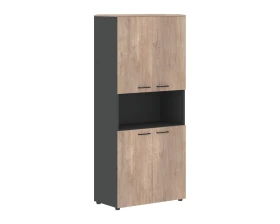 Шкаф с 2-мя комплектами глухих малых дверей Джей / Jay images