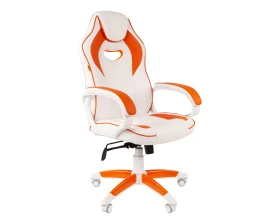 Кресло CHAIRMAN ДРАЙВ (GAME) 16 белый пластик (white) images