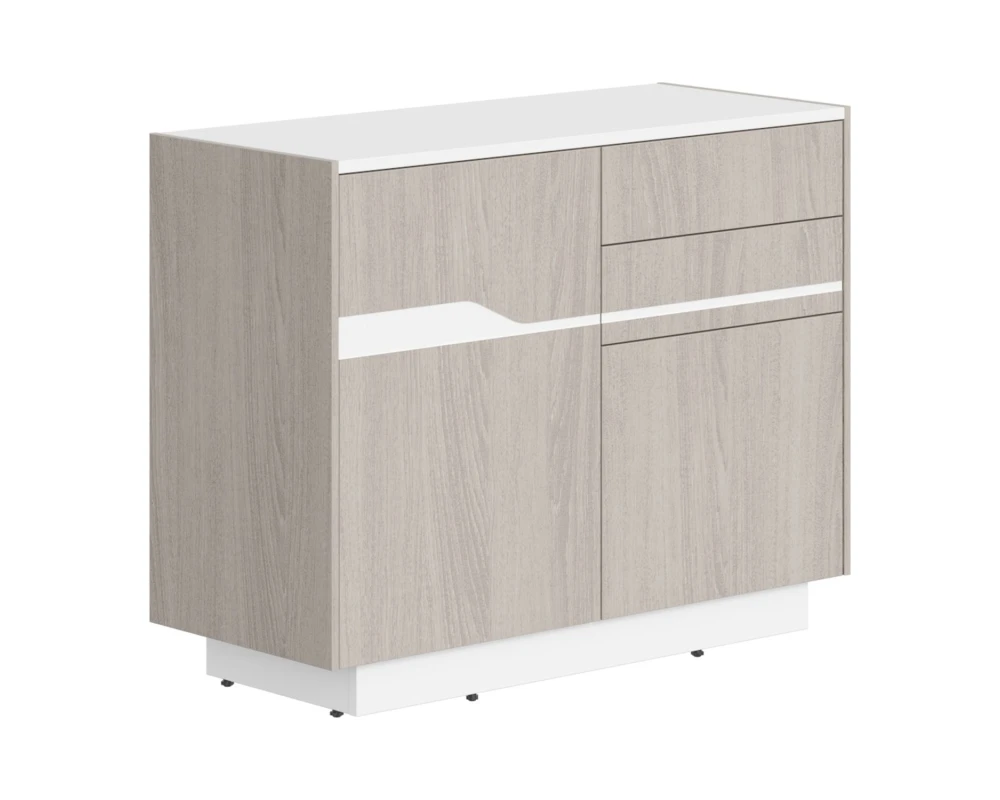 Тумба с 1 дверью и 4 ящиками 1030х430х814 Лайн / Line