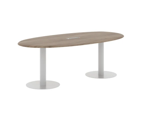 Конференц-стол овальный 2200х1100х754 Вейв / Wave