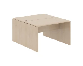 Рабочая станция 2-х местная 1200х1406х750 Вейв / Wave images