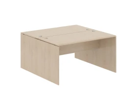 Рабочая станция 2-х местная 1400х1406х750 Вейв / Wave images