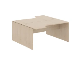 Рабочая станция 2-х местная левая/правая 1600х1806х750 Вейв / Wave images