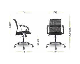 Кресло Директ Лайт МС-040 Н хром images