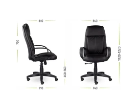 Кресло Калифорния СН-438 В пластик-люкс 727 images